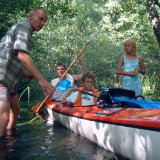 Vater-Kind-Paddeltour (Juli 2005)